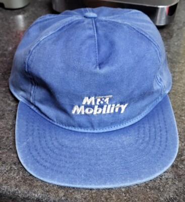 Original Mid 1990s MT&T Maritime Tel & Tel Mobility Hat, Very Nice Condition 