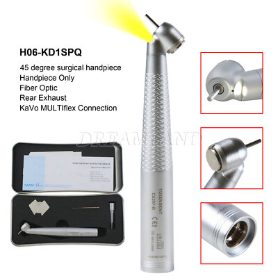 COXO Dental 45 degree Surgical Handpiece Fiber Optic Turbine For