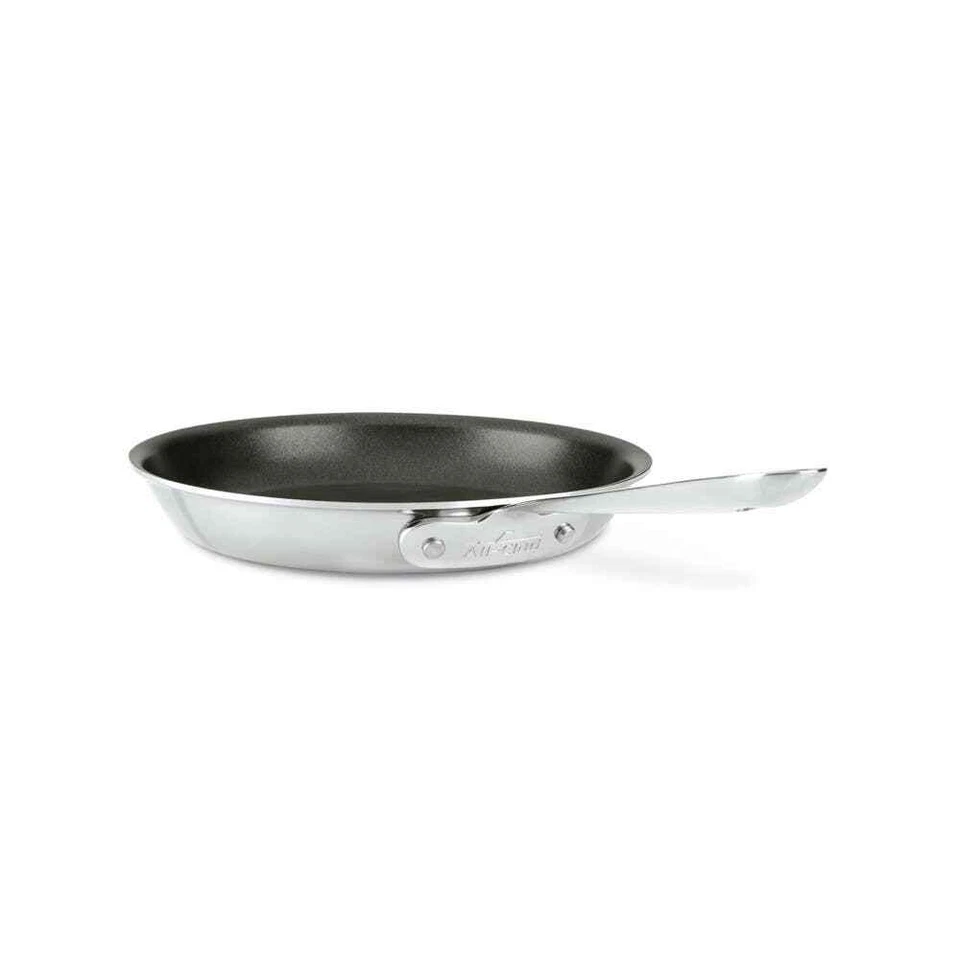 All-Clad D3 Stainless-Steel 9-inch Nonstick Perfect Egg Pan