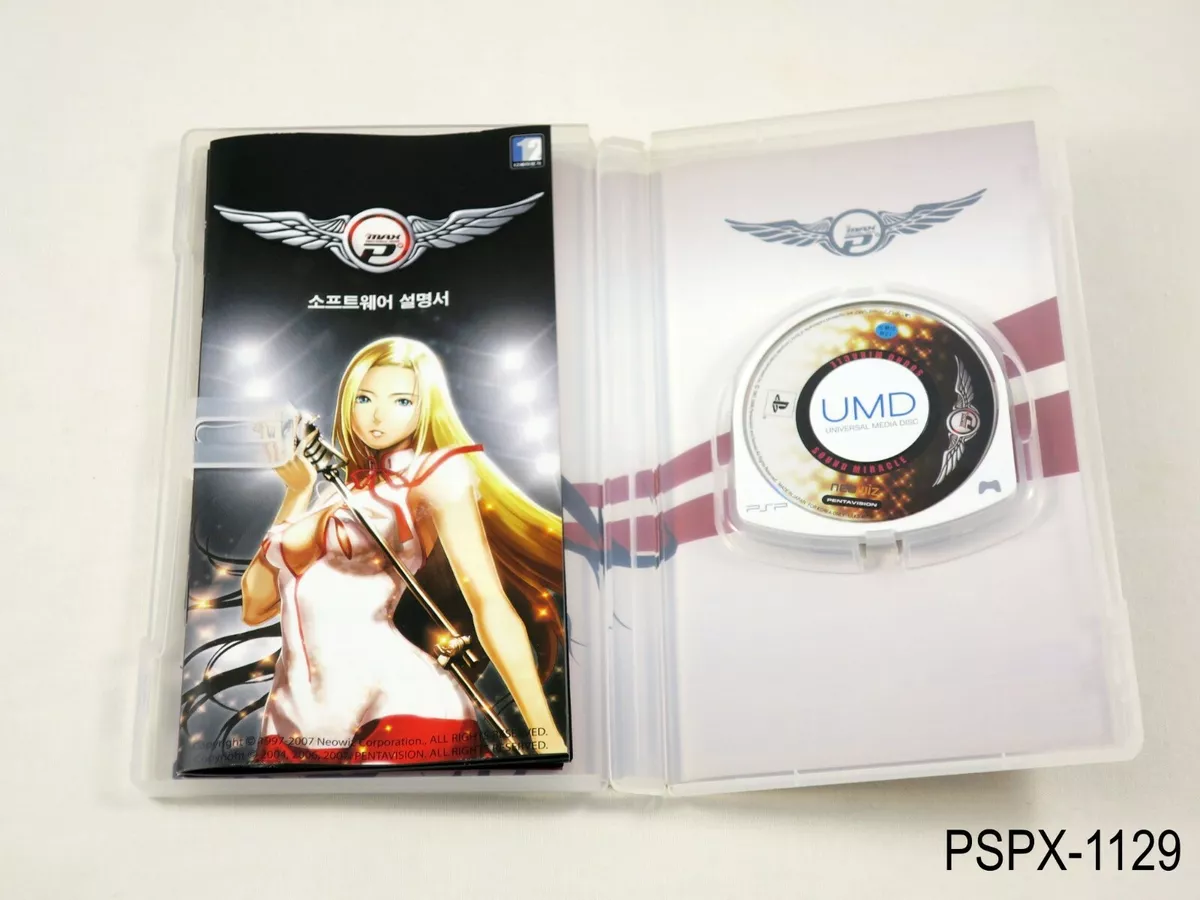 DJ Max Portable 2 PSP Korean Import Korea Portable Region Free US Seller