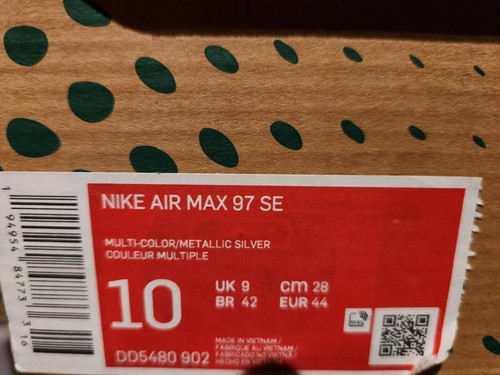 Nike Air Max 97 SE 'Energy Jelly' Multi New (US10) Retro 90 plus tn 1 - Picture 10 of 10