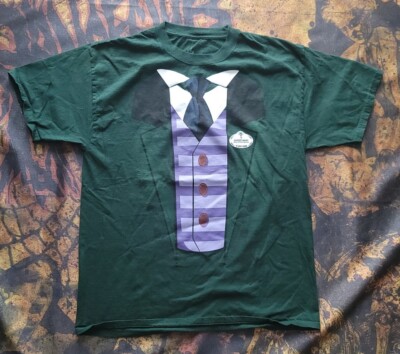 haunted mansion dress shirt Our Universe Disney Muppets Haunted Mansion Icons Woven Button-Up - Black