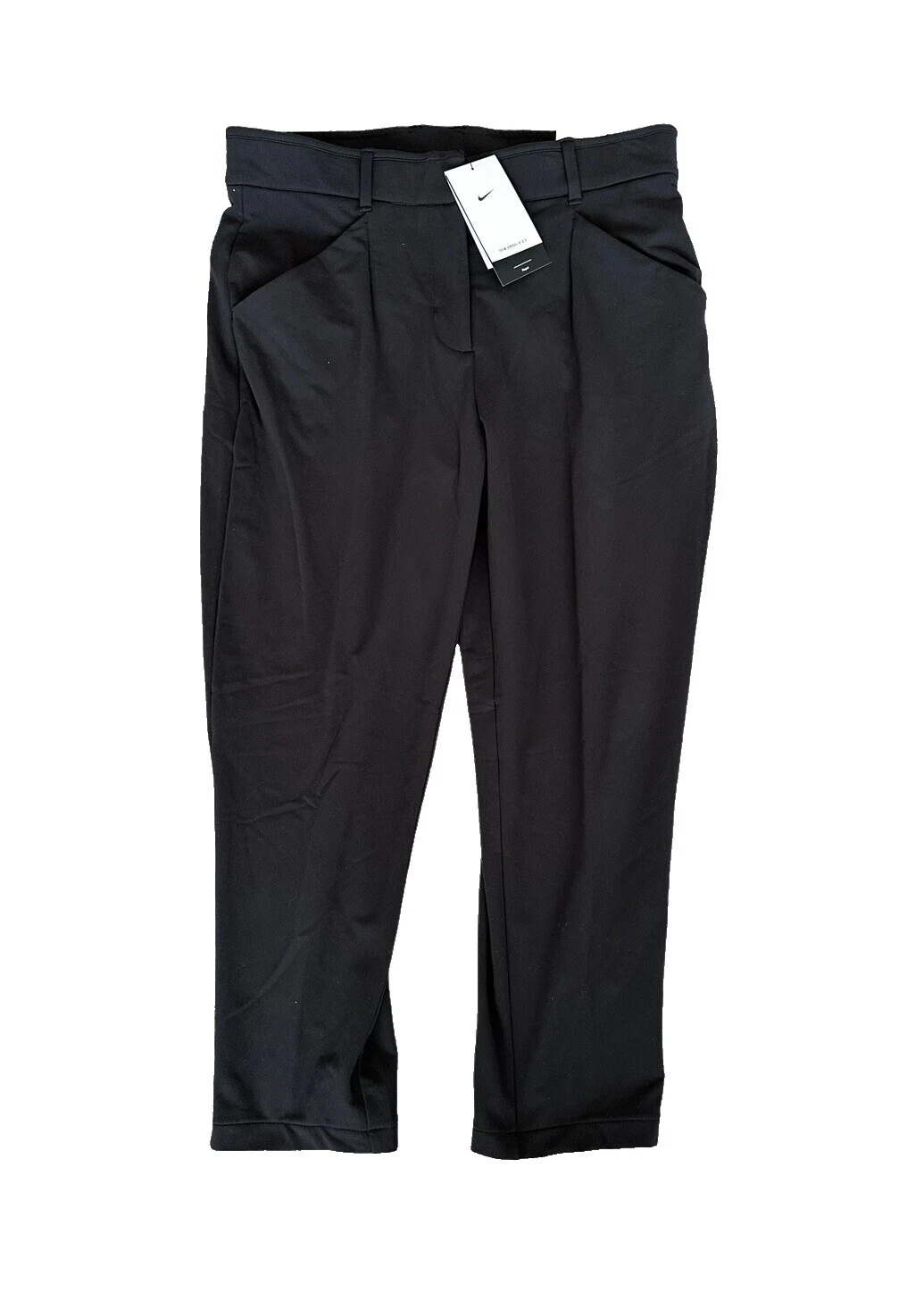Pantalones de Golf Nike Poliéster Negro para Mujeres