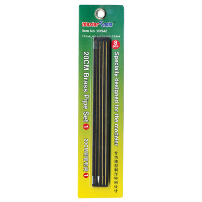 PKTM09942 Trompeter 20cm Messing Rohr Set 1 (ø 0,3, 0,4, 0,5 & 0,6x200mm 2 Stück EA)