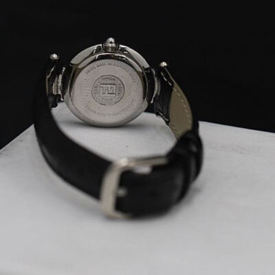 Exc+5] Fendi 750L 25mm Women's Whites X Silver Black Belt Watch