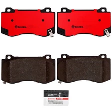 Brembo P11023N Front Ceramic Brake Pads Set for 2005-14 300 SRT8 / 06-20 Charger