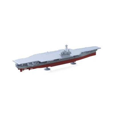 SSC3000580S 1/3000 Military Model Kit USN Forrestal Aircraft