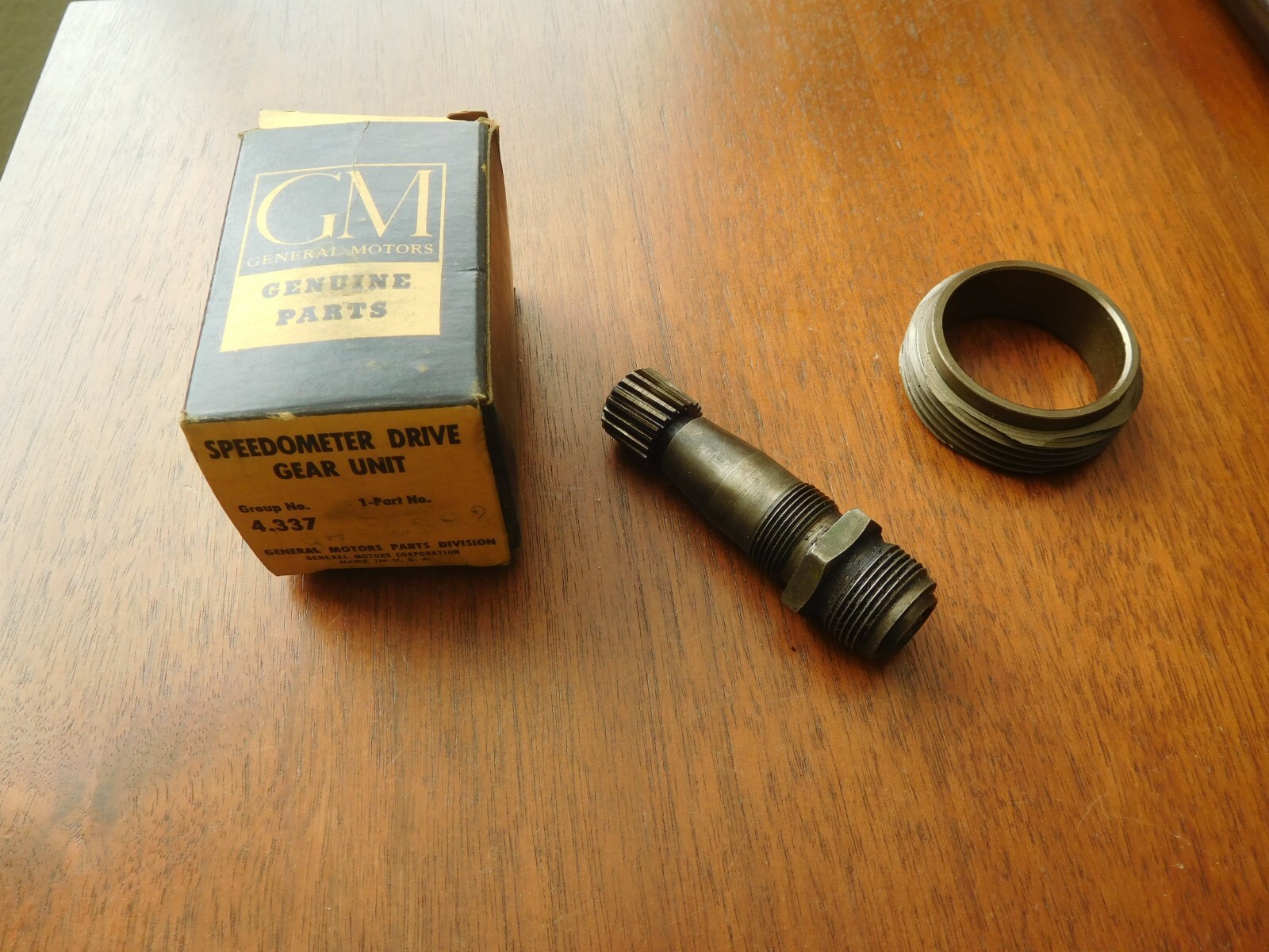 1958 1965 Chevrolet Truck Speedometer Drive Gear Unit 3752392 Vintage ...