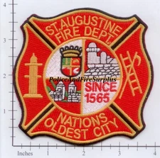 Florida - St Augustine FL Fire Dept Patch