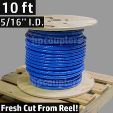 10 ft 5/16" ID FlexFab 5526 Blue Silicone Heater Hose 8mm 350F Radiator Coolant