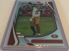 2021 Panini Absolute Football Trey Lance San Francisco 49ers Red Rookie #103