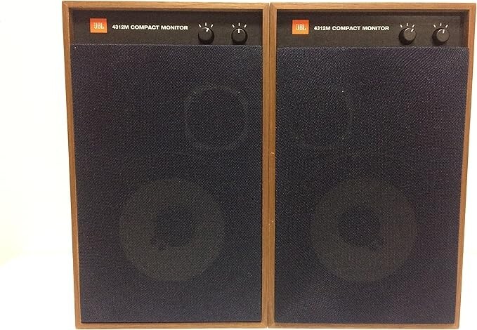 JBL 4312M II COMPACT MONITOR Speaker Pair Working Confirmed JBL 4312M II COMPACT MONITOR Speaker Pair Working Confirmed
