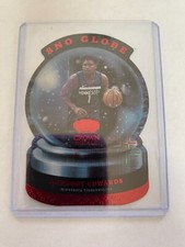 Anthony Edwards, Panini, '21/'22, Crown Royale, Asia Red Diecut SnoGlobe