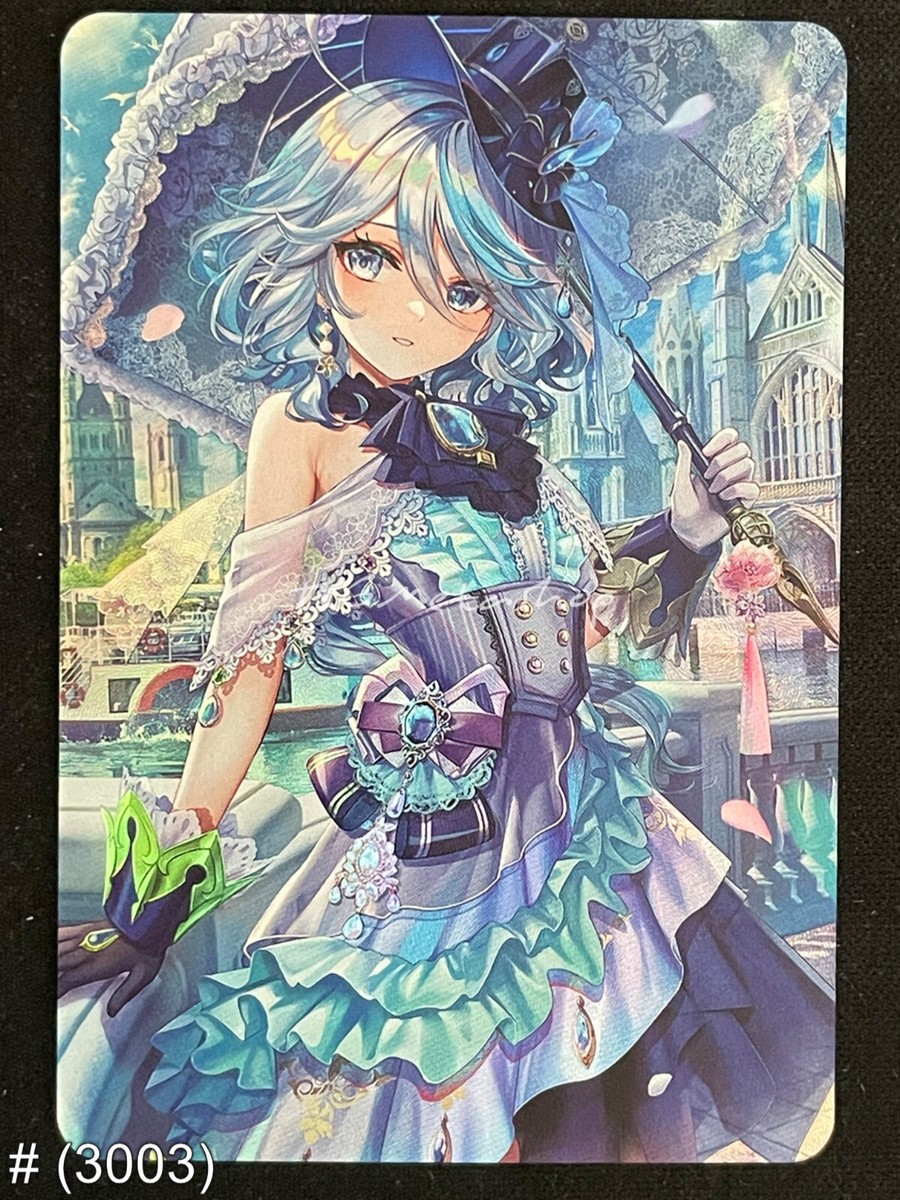 🔥 # 3003 Furina Genshin Impact Goddess Story Anime Card ACG | eBay