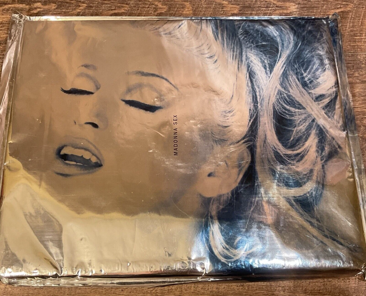 『写真集　MADONNA/SEX USA版』 Madonna SEX Photobook 1992 Limited Edition CD Factory Sealed New