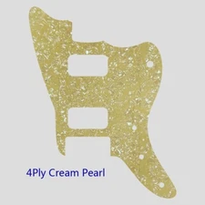 For US Fender Squier  Jazzmaster HH Affinity Series Guitar Pickguard,Cream Pearl