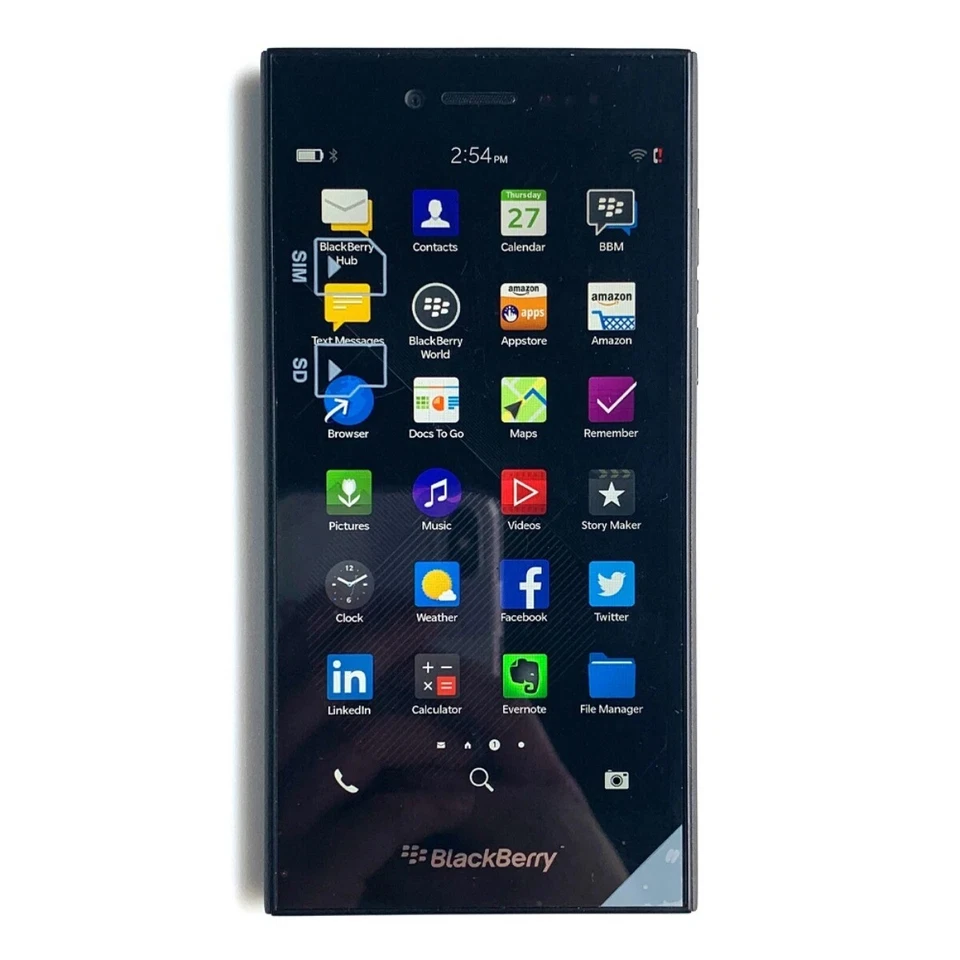 Original Blackberry Leap Z20 BlackBerryOS 5.0" 16GB ROM QWERTY Mobile Phones - Image 2 of 4