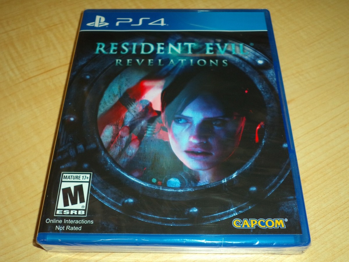 RESIDENT EVIL REVELATIONS FOR PLAYSTATION PS4 BRAND NEW AND FACTORY  SEALED!