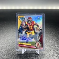 2023 Bowman Chrome U Korey Foreman Auto /499