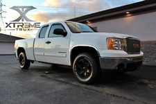 07-13 Gmc Sierra 1500 Chrome Arch Wheel Molding Fender Flare Trim Stainless Set