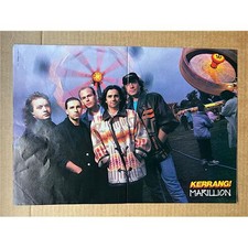 MARILLION KERRANG PIN-UP (B) POSTER 1990's centre poster so it is folded with st