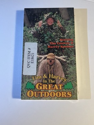 NEW OLD STOCK SEALED Tim & Harvey In The Great Outdoors VHS  Tim Conway & Korman