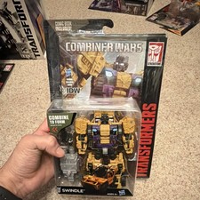 Hasbro Transformers Combiner Wars Swindle Decepticon Action Figure Comic Book