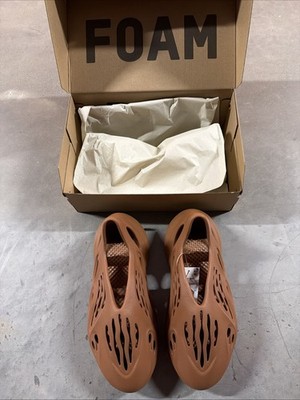Adidas Yeezy Foam RNNR Runner Clay Red Flax Shoes Sandals Men's Size 10 HP5335
