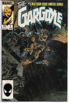 MARVEL Copper Age Horror : The Gargoyle #1 (Bernie Wrightson) Mark Badger (1985)