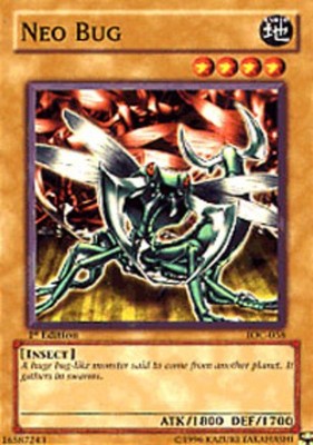 3 x Neo Bug - IOC-058 - Common - Unlimited Edition Near Mint, English YGO