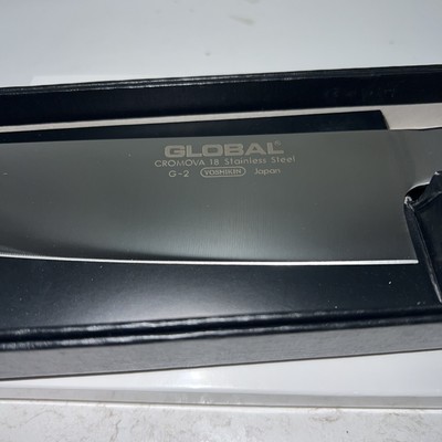 New Global Criminal 18 Stainless Steel G-2 8  Chef s Knife Yoshikin Japan
