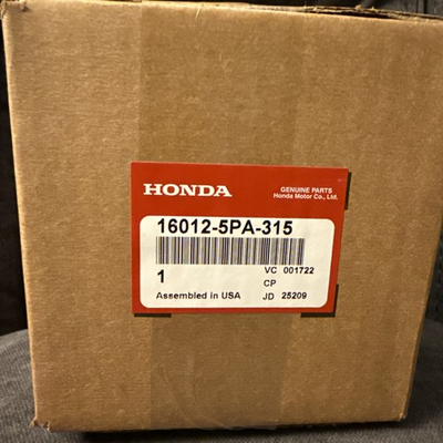 #ad Honda OEM Fuel Joint Pipe 16012 5PA 315 new $55.00