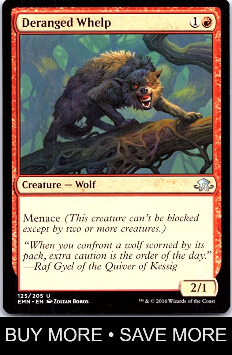 Deranged Whelp LP Eldritch Moon MTG