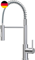 Cecipa Wasserhahn KüChe, Hochdruck KüChenarmatur Mit Herunterziehbare Brause, Mi