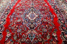 11X16 MASTERPIECE 300KPSI HAND KNOTTED VEGETABLE DYE WOOL MASHADD PERSIANN RUG