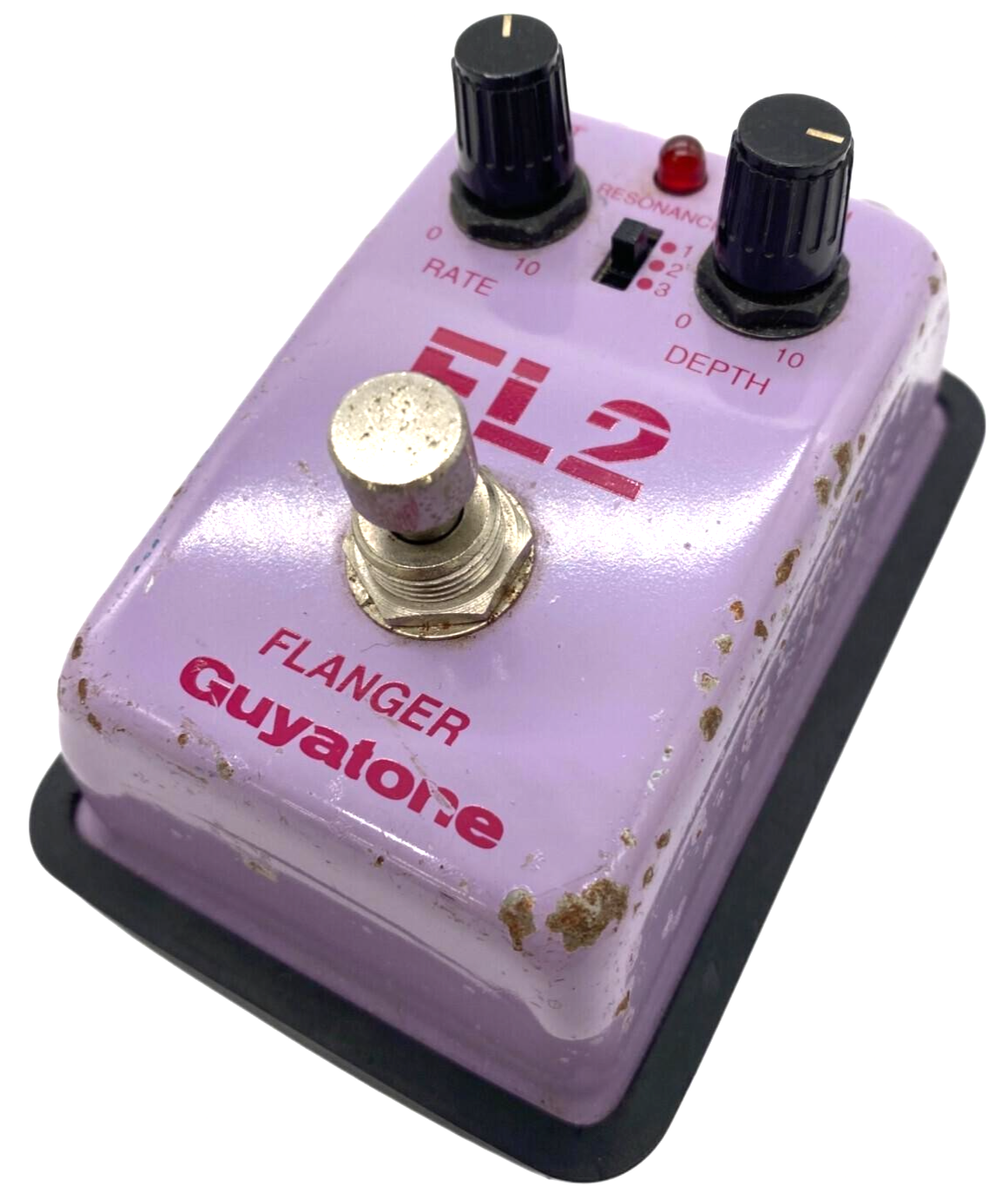 ギター Guyatone FL2 FLANGER Guyatone FL2 - Flanger Guitar Micro Series Effect Rare