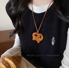 Bread Design Necklace Pendant for Women