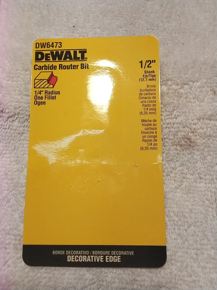 DEWALT 6473 1/2" SHANK CARBITE ROUTER BIT - Image 3 of 4