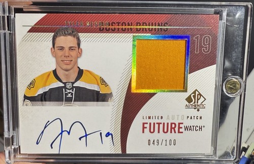Tyler Seguin [Autograph Patch] #301 2010 SP Authentic card