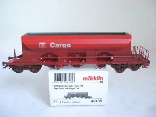 BK15* Märklin H0 48105 Selbstentenladenwagen der DB Cargo OVP Neuwertig | Condition: Gebraucht