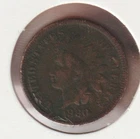 US Rare Old West 1880 Indian Head Penny Coin American Collection Shield Cent USA