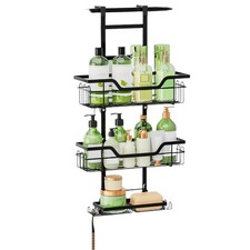 3-Tier Over-the-Door Rustproof Bathroom Shower Caddy
