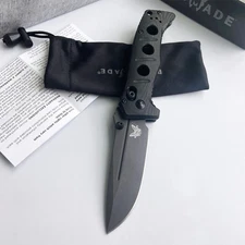 Axis New Mini Benchmade Classic Black Adamas Folding Knife | 273