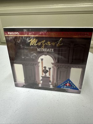 Complete Mozart Edition Volume 29: Mitridate (3 CD Box Set, 1991, Philips Sealed