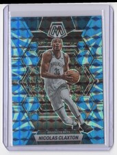 2022-23 Panini Mosaic Reactive Blue Nicolas Claxton Brooklyn Nets #47