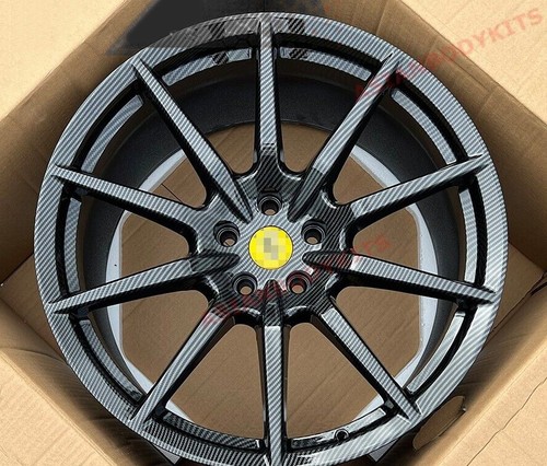 1 PC CUSTOM Wheel Rim FOR Ferrari 458 488 812 FF F430 F8 SF90 360 612 - Picture 1 of 6
