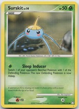 Surskit 104/123 Mysterious Treasures Pokemon Moderately Played