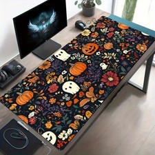 40 90cm Halloween 3D Magic Monster Non-Slip Gaming Mouse Pad - Spooky Pumpkin Sk