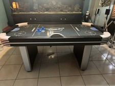 Triumph Lumen-X Lazer Air Hockey Table with Paddles and Pucks