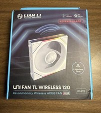 Lian Li UNI FAN TL Wireless 120 ARGB White 120mm PC Case Fan